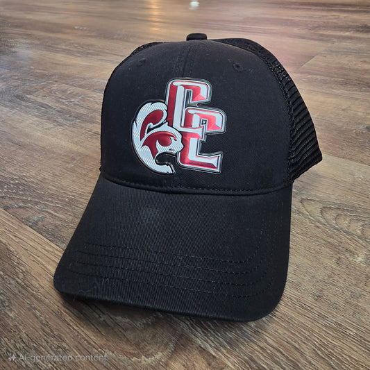 NEW! Richardson 111 - ALL Black Unstructured Trucker Hat*
