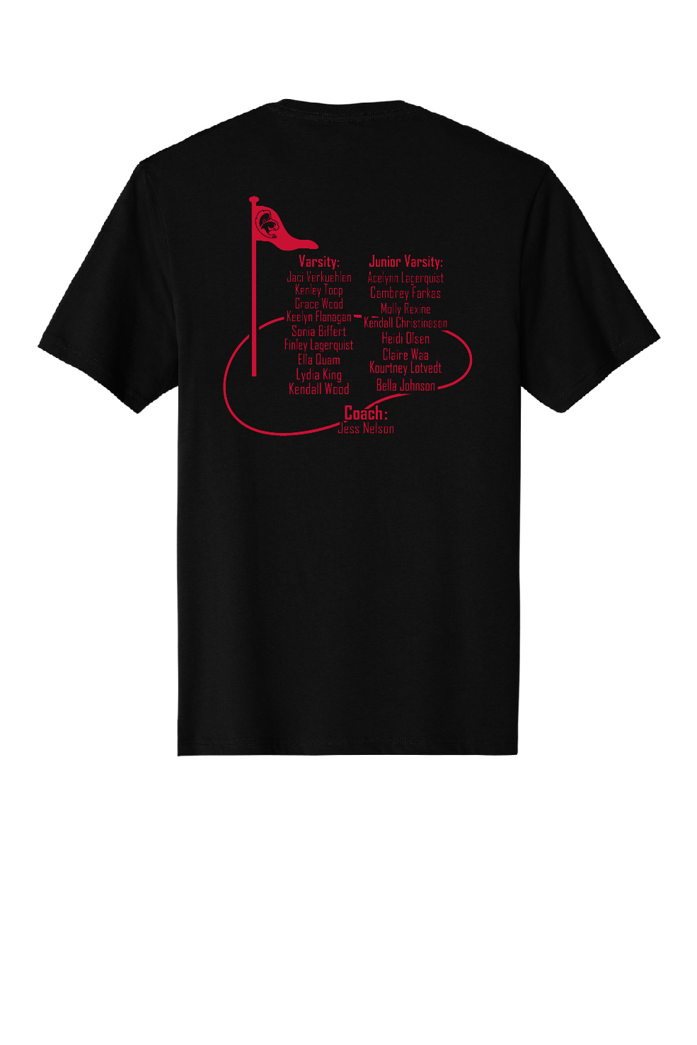 2025 Girls Golf Shirts