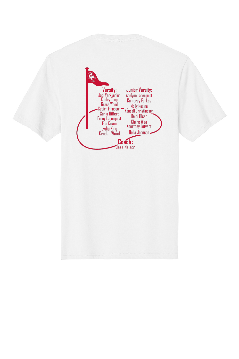 2025 Girls Golf Shirts