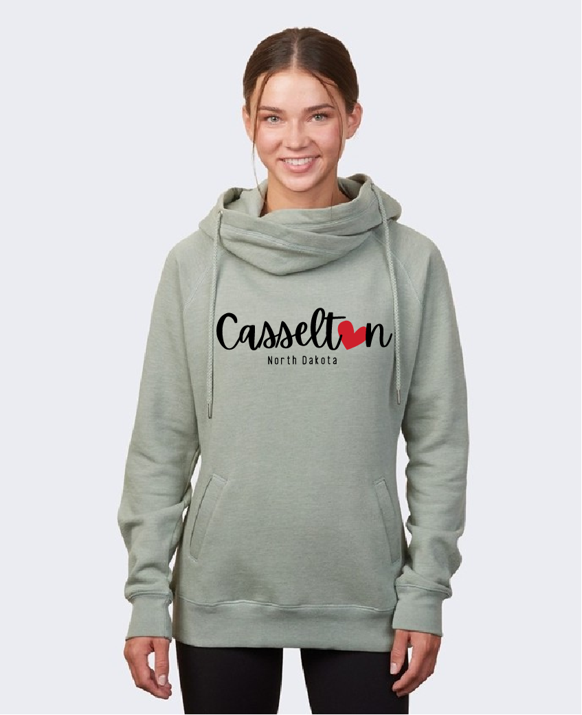Casselton - Ladies Hooded Sweatshirt~