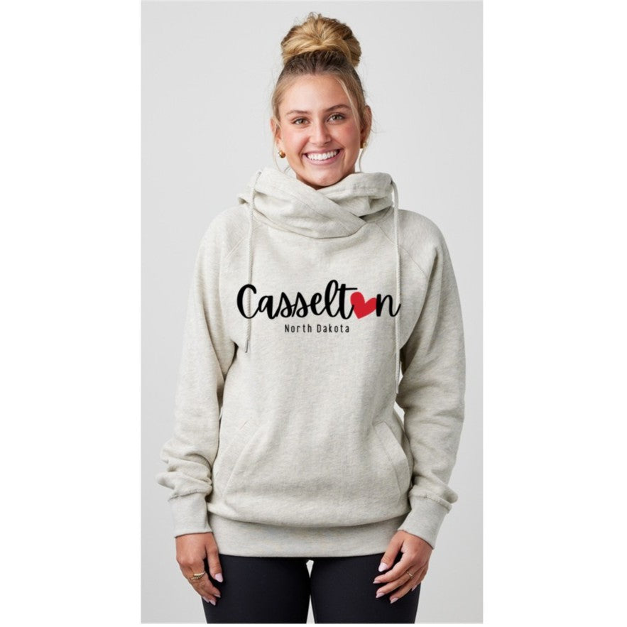 Casselton - Ladies Hooded Sweatshirt