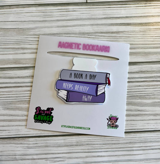 Keep Reality Away, Magnetic Bookmark