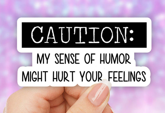 CAUTION: sticker