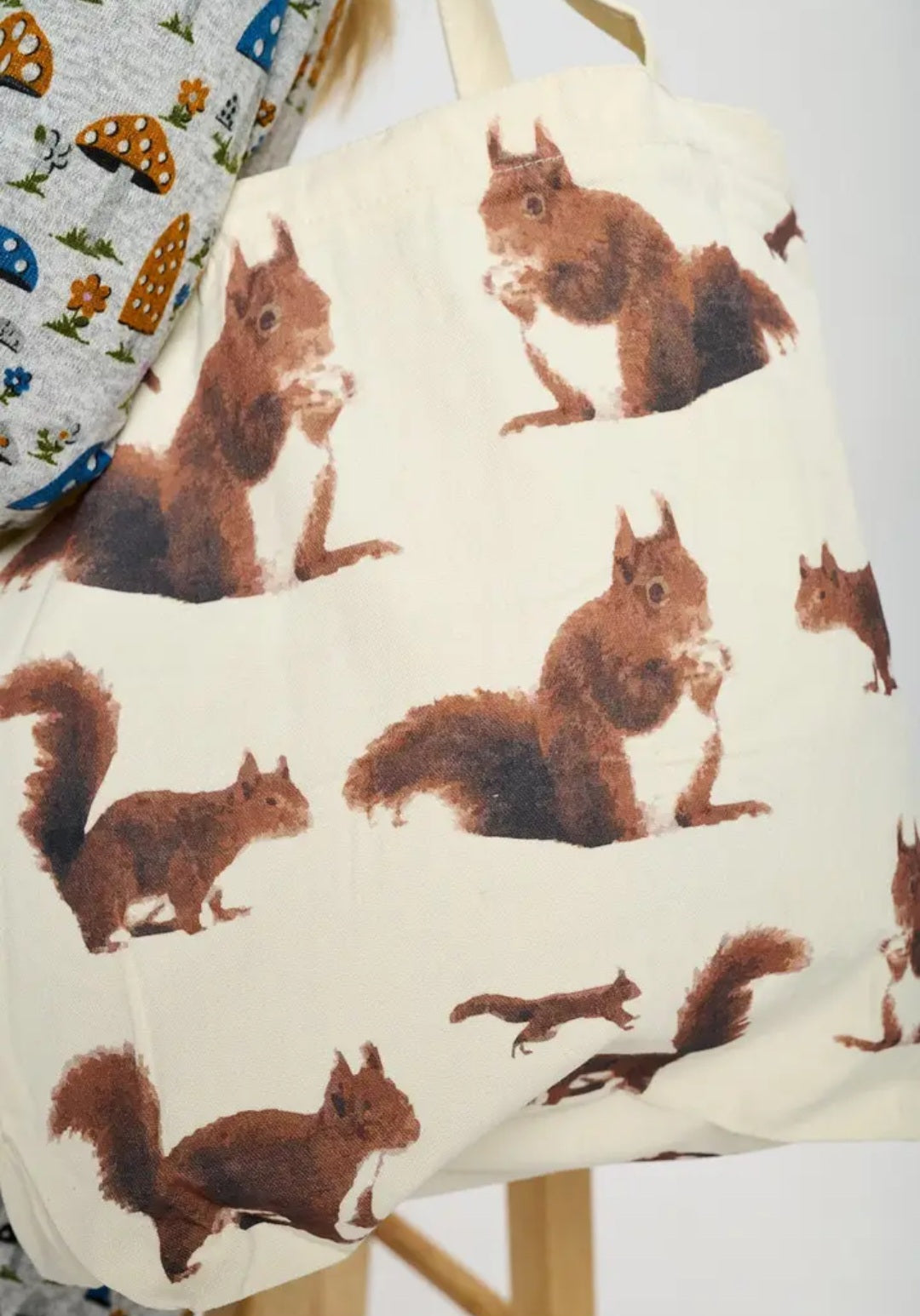 Squirrel Tote Bag