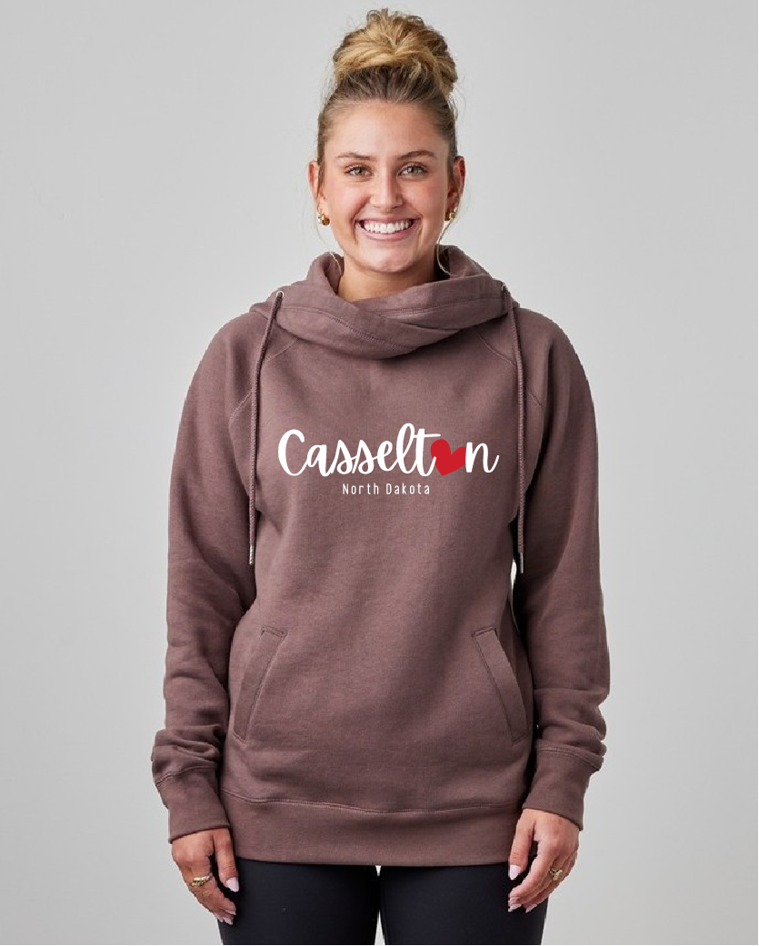 Casselton - Ladies Hooded Sweatshirt~