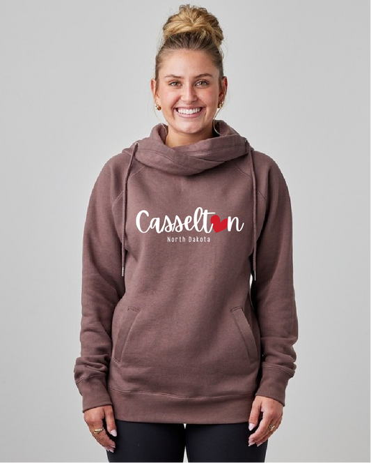 Casselton - Ladies Hooded Sweatshirt~