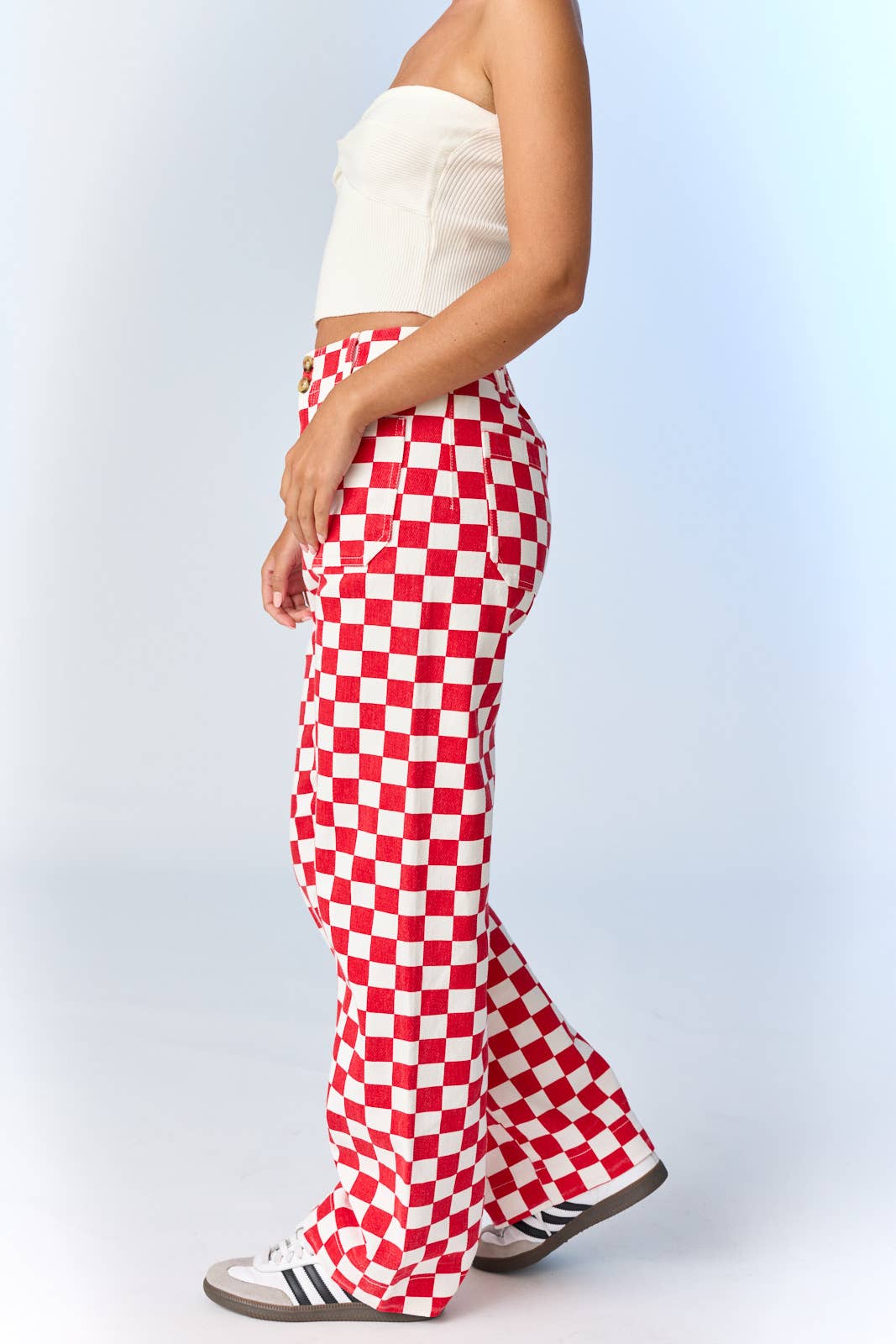 Red & White Checkered Pants!
