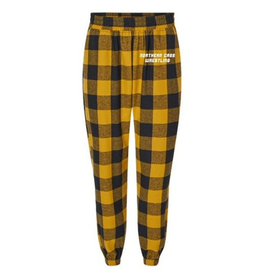 NC Wrestling Plaid Joggers YOUTH & ADULT