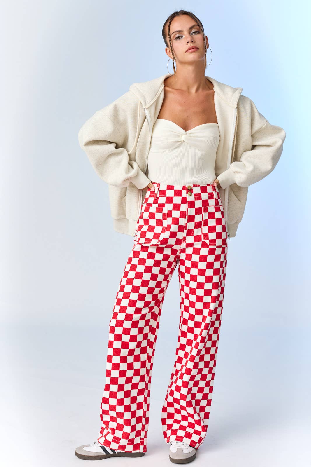 Red & White Checkered Pants!