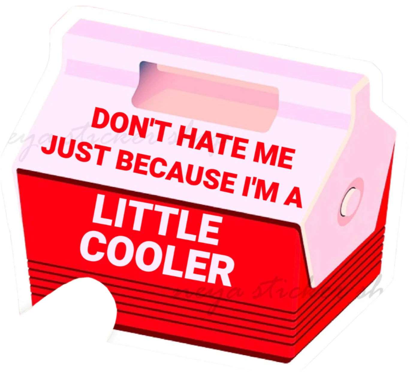 Little Cooler Sticker