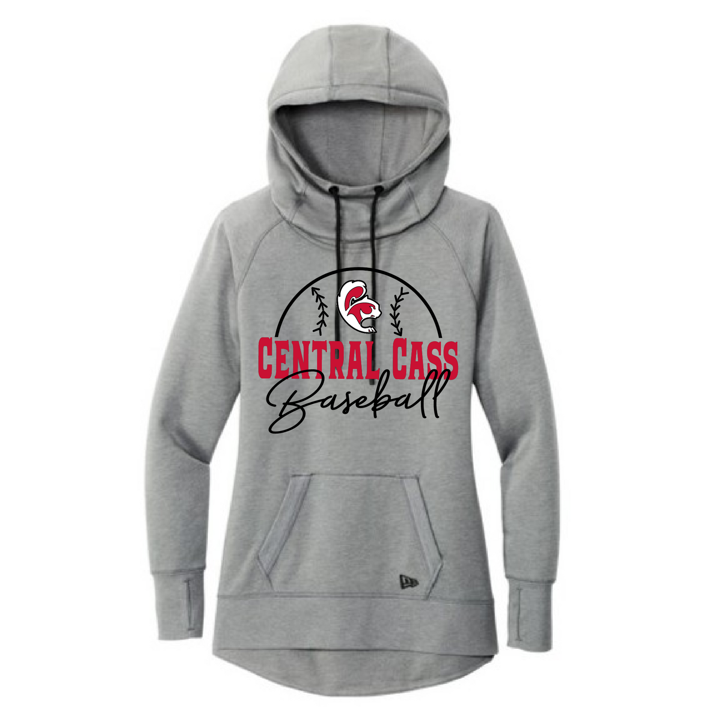 CC Softball / Baseball Women's Fleece Tri-Blend Pullover~