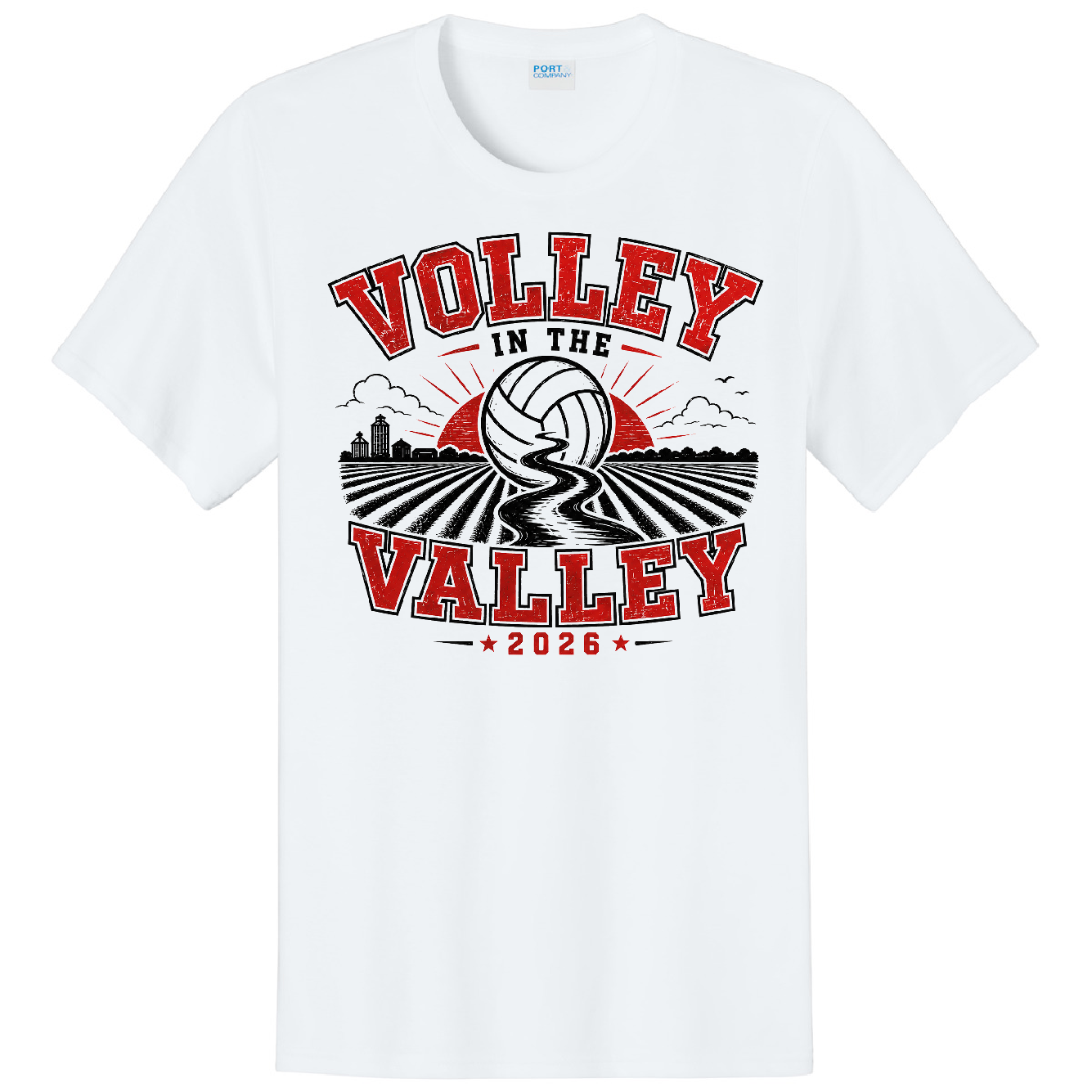 2026 Volley in the Valley T-Shirt!