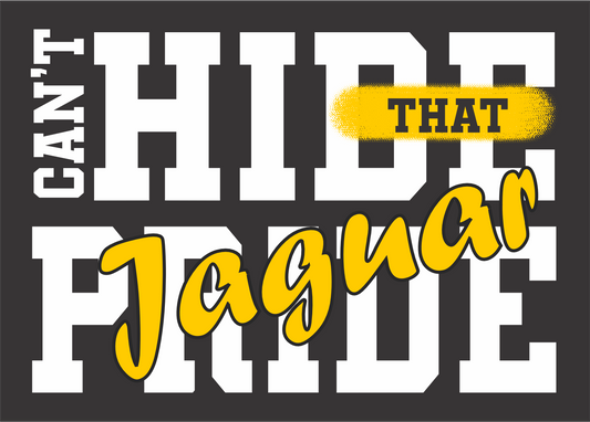 NC PTO Jaguar Yard Sign