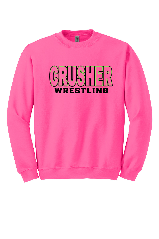 CRUSHER - Girls Wrestling Crewnecks & Hoodies