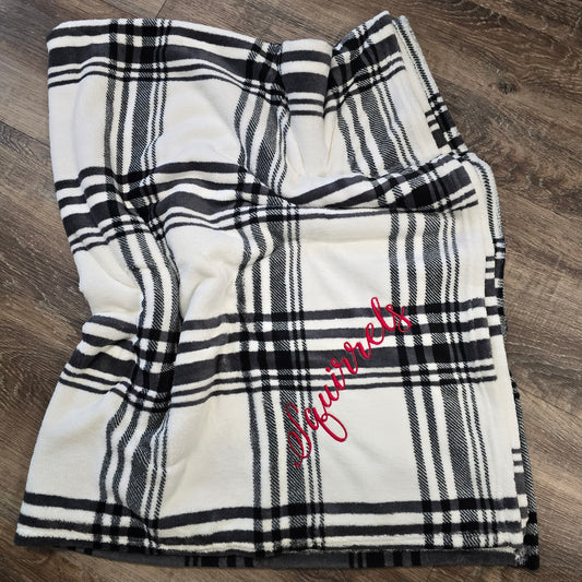 Squirrels Plaid Blanket