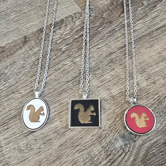 Squirrel Pendant