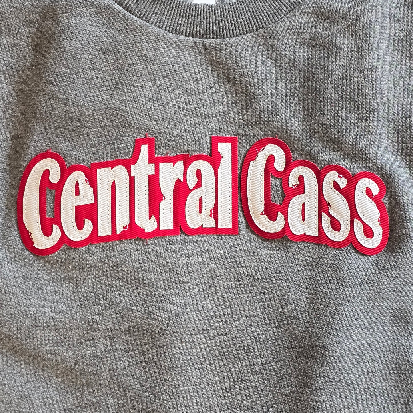 Central Cass Distressed Sweatshirt - Ladies